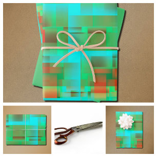 Hoja De Papel De Regalo sentimientos retro en la ciudad