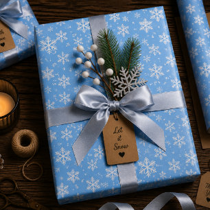 Hoja De Papel De Regalo Serenata de nevadas