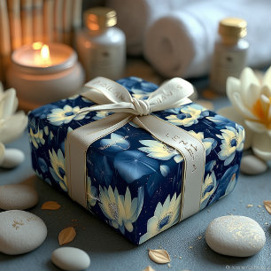 Hoja De Papel De Regalo Serene Nature Design para Wellness Business Produc