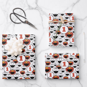 Hoja De Papel De Regalo Sesame Street Elmo