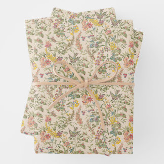 Hoja De Papel De Regalo Shabby Chic Floral