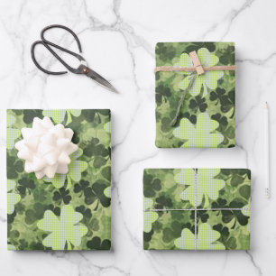 Hoja De Papel De Regalo Shamrock Meadow 3