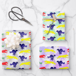 Hoja De Papel De Regalo Silken Windhound