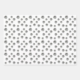 Hoja De Papel De Regalo Silver Gift Boxes Festive Premium Aestethic Party