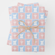 Símbolo de farmacia | Patrón técnico de farmacia f