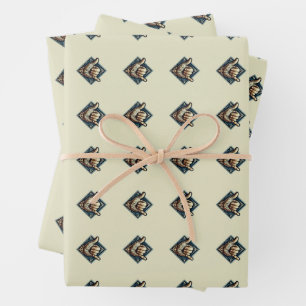 Hoja De Papel De Regalo Símbolo de mano de surfista-