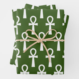 Hoja De Papel De Regalo Símbolo egipcio ankh