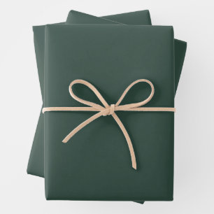 Hoja De Papel De Regalo Simple Brunswick Green