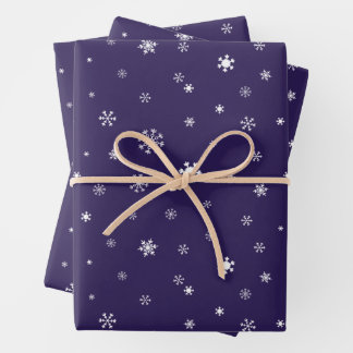 Hoja De Papel De Regalo Snowflake