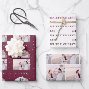 Hoja De Papel De Regalo Snowy Berry, Navidades más bonitos, foto envuelta