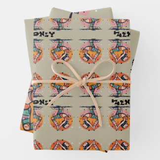 Hoja De Papel De Regalo Sólo vibraciones de Zen