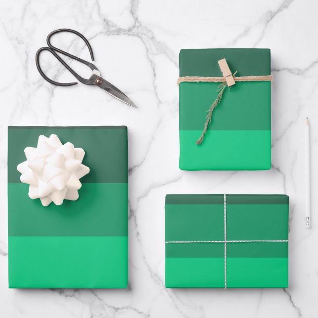 Hoja De Papel De Regalo Sombras de Jade (Anverso)