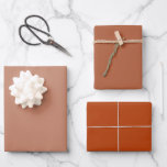 Hoja De Papel De Regalo Sombras modernas rojadas<br><div class="desc">Tonos Modernos Enrojando Hojas De Papel. Hermosos tres colores para complementar tu regalo.</div>