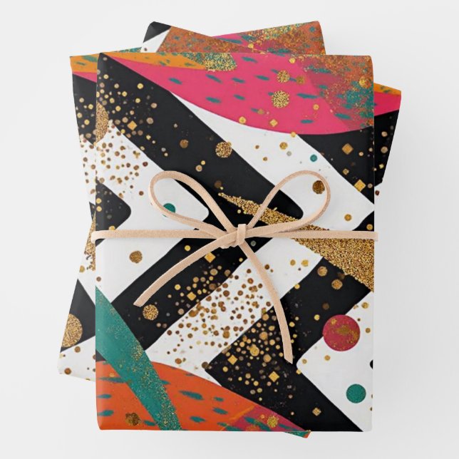 Hoja De Papel De Regalo Sophisticated Souful Holiday Elegance  (In situ)