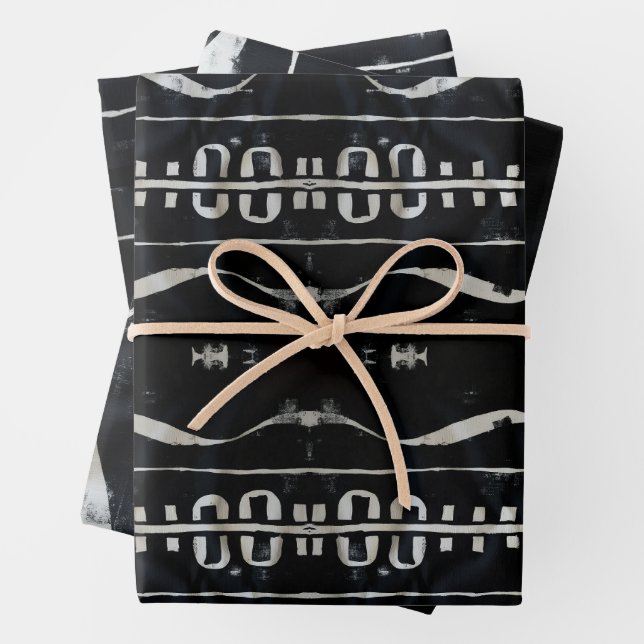 Hoja De Papel De Regalo Sophisticated Soulful Holidays (In situ)