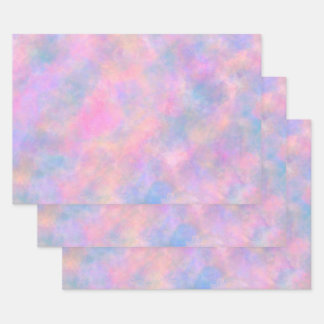Hoja De Papel De Regalo Sorprendente combinación de colores pasteles