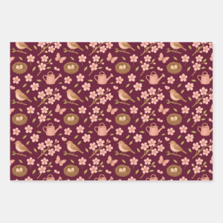 Hoja De Papel De Regalo Spring Wrapping Paper