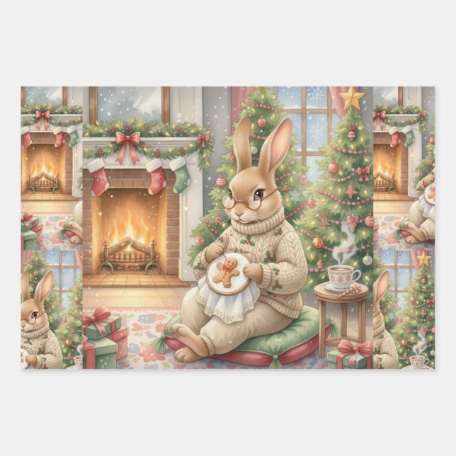 Hoja De Papel De Regalo Sra. Stitchy  (Anverso)