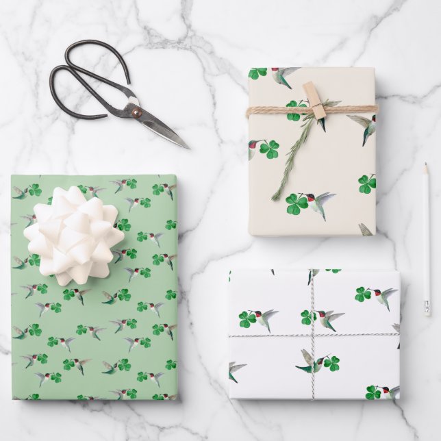 Hoja De Papel De Regalo  St. Patrick's (Anverso)