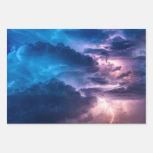 Hoja De Papel De Regalo Stormy Skies