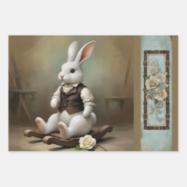 Hoja De Papel De Regalo Storybook Bunny Geschenkpapier Set