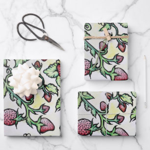 Hoja De Papel De Regalo Strawberry Lover