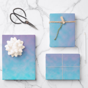 Hoja De Papel De Regalo Suave Estático Entre Estrellas