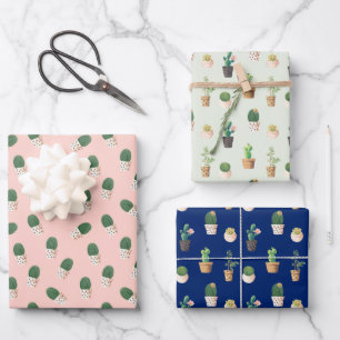 Hoja De Papel De Regalo Suculento
