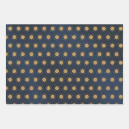 Hoja De Papel De Regalo suns and stars