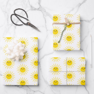 Hoja De Papel De Regalo Sunshine