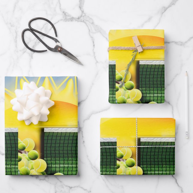 HOJA DE PAPEL DE REGALO SUNSHINE MATCH (Anverso)