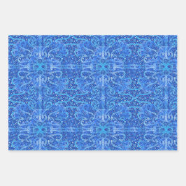 Hoja De Papel De Regalo Susea Blu Studios Wave Wraping Paper