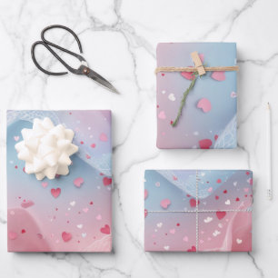 Hoja De Papel De Regalo Susurros en Encaje