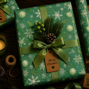 Hoja De Papel De Regalo Susurros en los Pinos