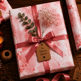 Hoja De Papel De Regalo Susurros Escarlatas
