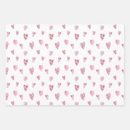 Hoja De Papel De Regalo Sweet Heart Valentines