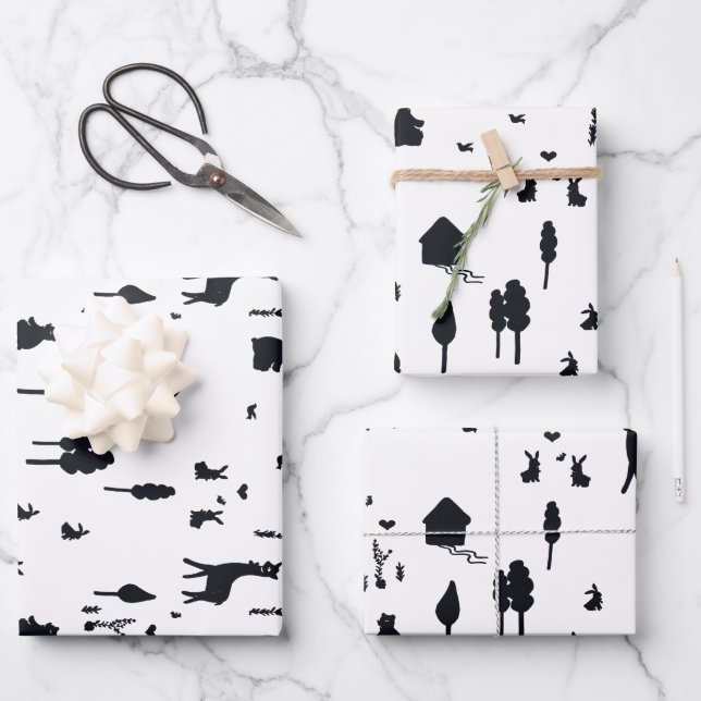 Hoja De Papel De Regalo Sweet winter (Anverso)