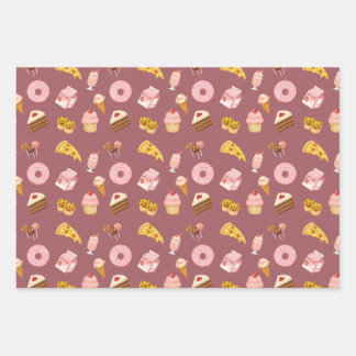 Hoja De Papel De Regalo Sweets Wrapping Paper