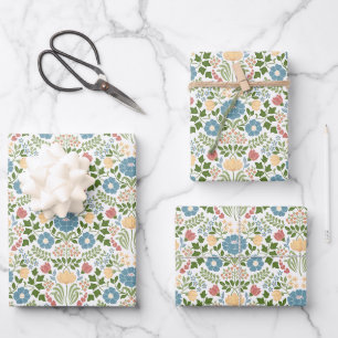 Hoja De Papel De Regalo Tapiz de Flor de Tulipán