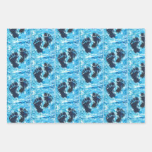 Tarjeta magnética para la impresión de pies Yeti