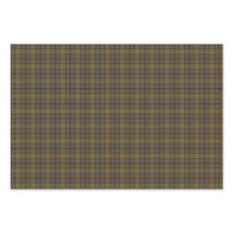 Tartan a cuadros azul oliva naranja