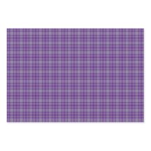Tartan de cuadros gris púrpura