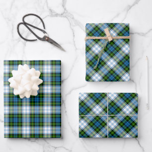 Hoja De Papel De Regalo Tartan de vestido Campbell