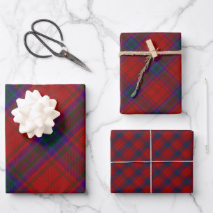 Hoja De Papel De Regalo Tartan MacDougal Vestiarium Scoticum