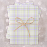 Hoja De Papel De Regalo Tartán -Mauve Marfil Verde-Extra Ligero Morado-Sag<br><div class="desc">Tartán se recubre en tonos suaves de malva o púrpura claro,  verde salvia y marfil claro extra. Se puede usar en cualquier ocasión y es neutro en la edad.</div>