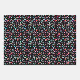 Hoja De Papel De Regalo Tatuajes de la vieja escuela