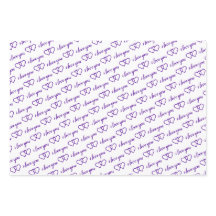 Te Amo Valentine Morple Hearts Stripes