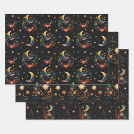 Hoja De Papel De Regalo Té celeste