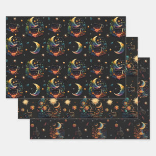 Hoja De Papel De Regalo Té celeste