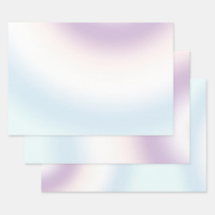 Hoja De Papel De Regalo Tejido azul morado